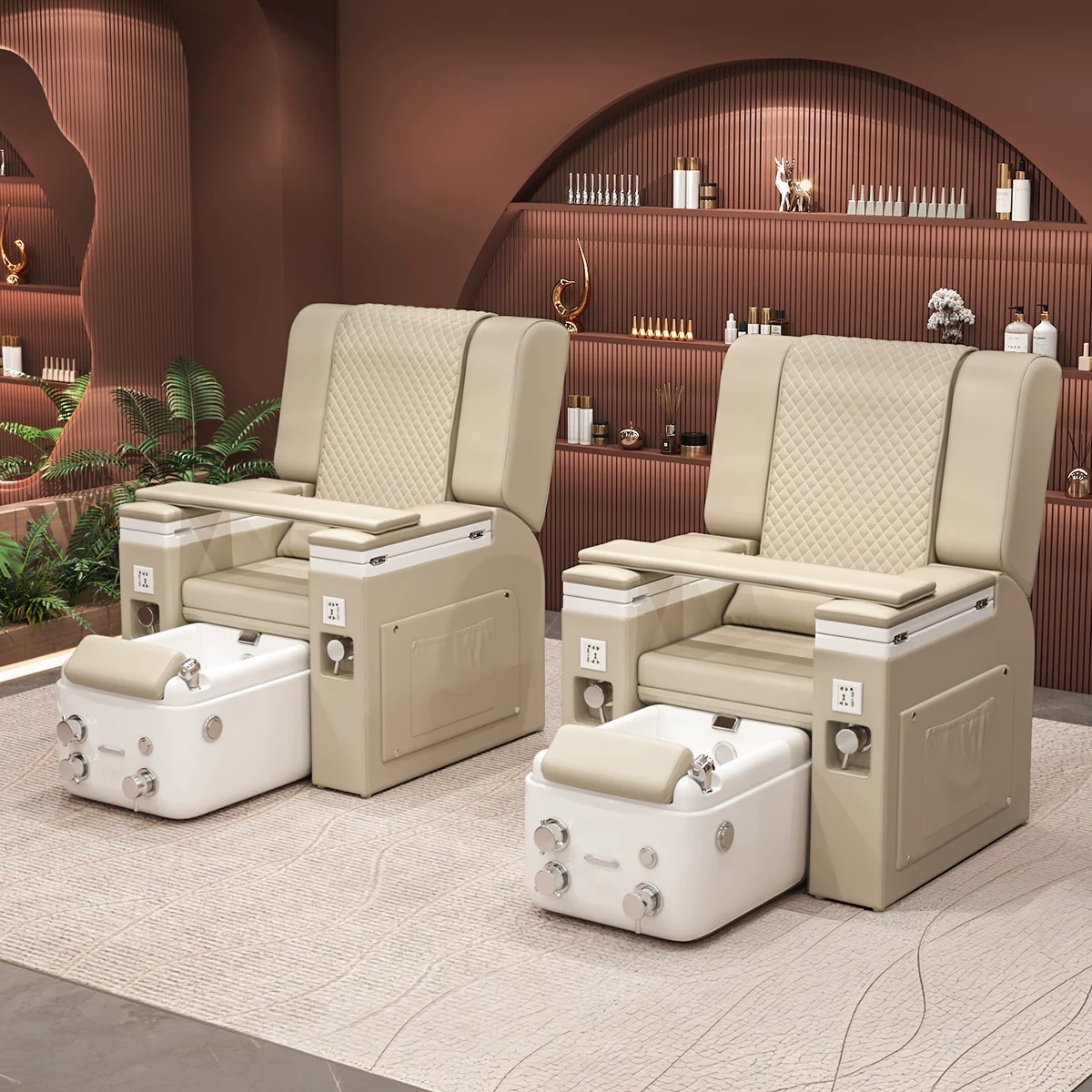 Pedicure Chair with Manicure